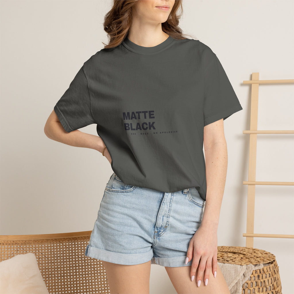 Matte Black Tee